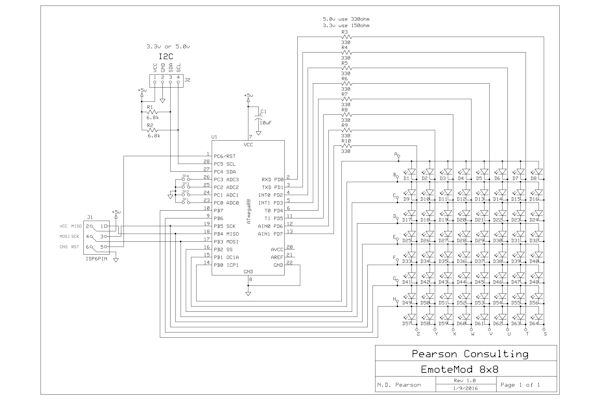 Em 8x8 Schematic