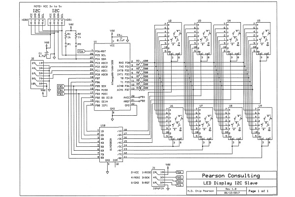 LED Slave Schematic