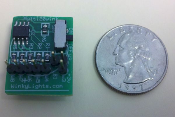 Completed Winky Lights Board